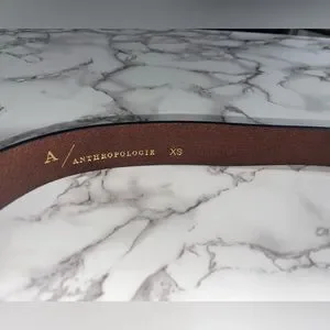NEW ANTHROPOLOGIE Motif Brown Motif Plaid Belt NEW ANTHROPOLOGIE Motif Brown Motif Plaid Belt main image 4